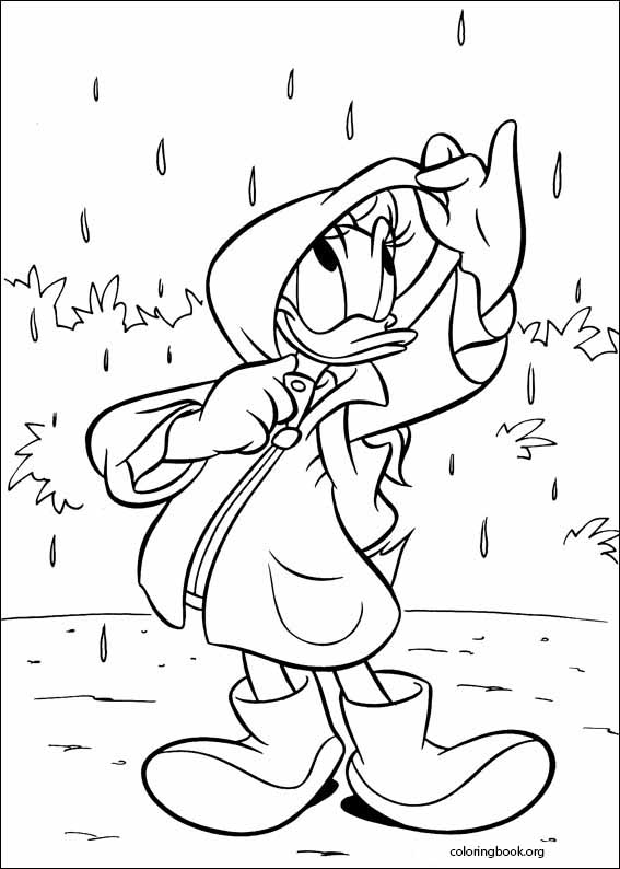 Daisy Duck coloring page (025)