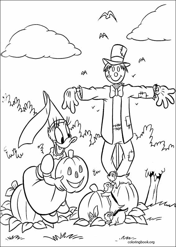 Daisy Duck coloring page (026)