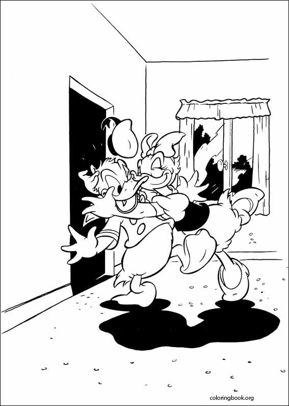 Daisy Duck coloring page (027)