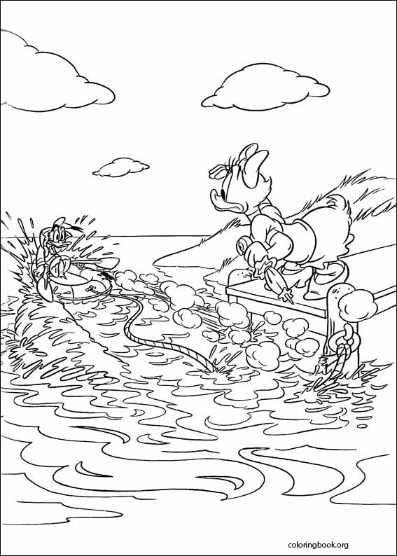 Daisy Duck coloring page (029)