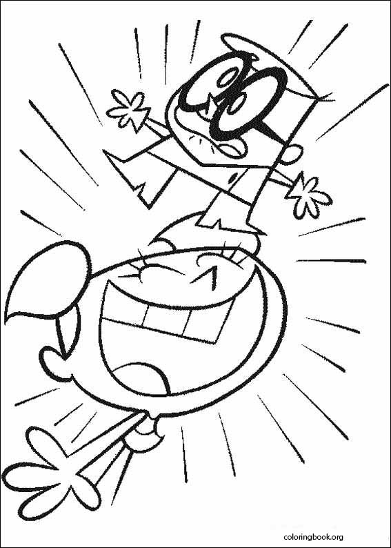 Dexter's Laboratory coloring page (002)