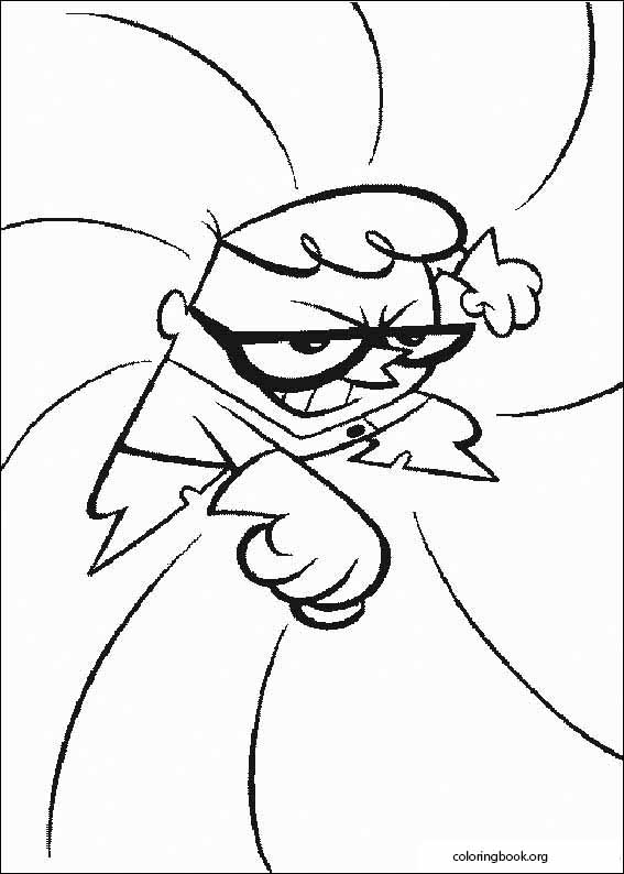 Dexter's Laboratory coloring page (004)