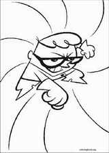 Dexter's Laboratory coloring page (004)