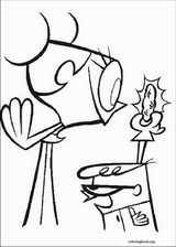 Dexter's Laboratory coloring page (010)