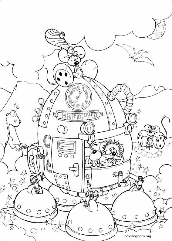 Diddl coloring page (004)