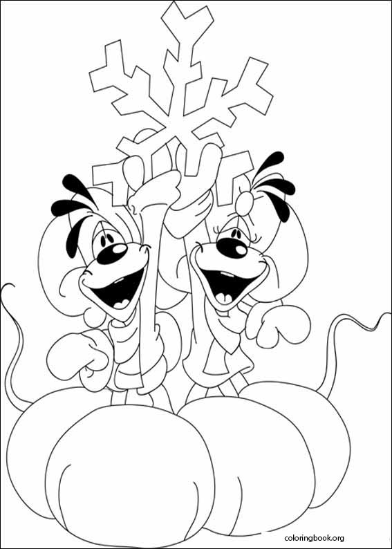 Diddl coloring page (008)