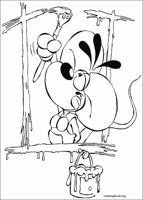 Diddl coloring page (016)