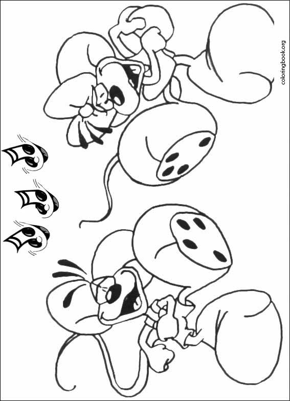 Diddl coloring page (019)