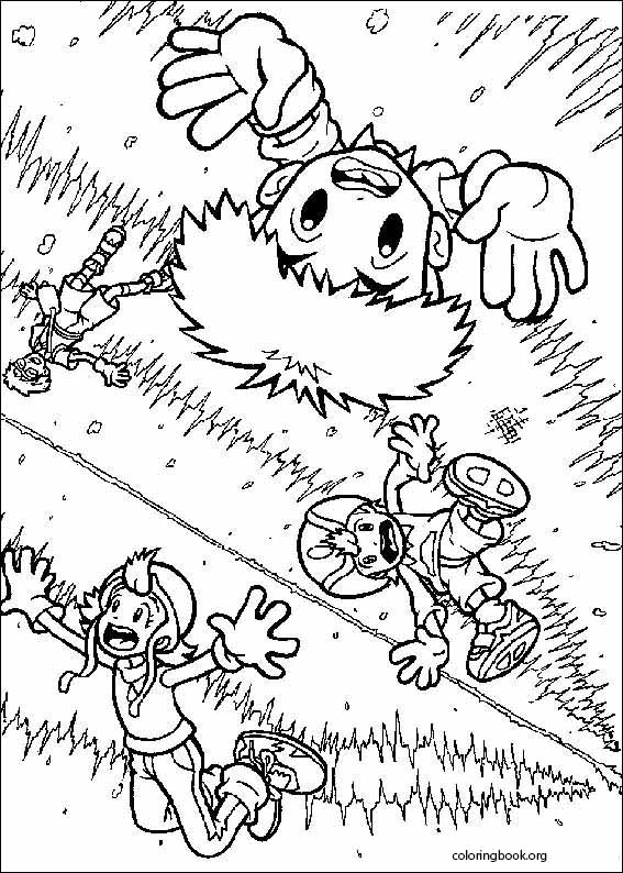 Digimon coloring page (005)