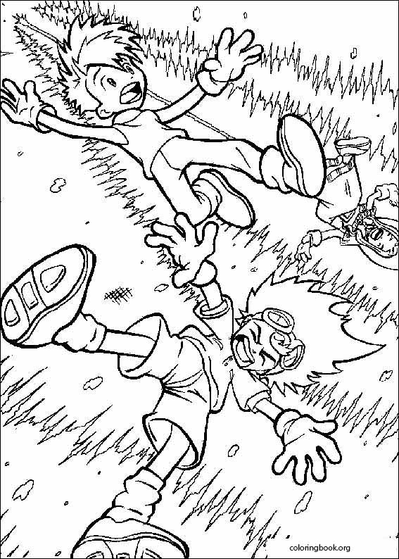 Digimon coloring page (006)