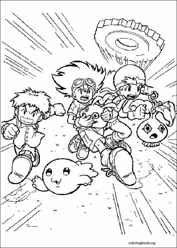 Digimon coloring page (011)