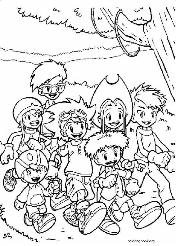 Digimon coloring page (012)