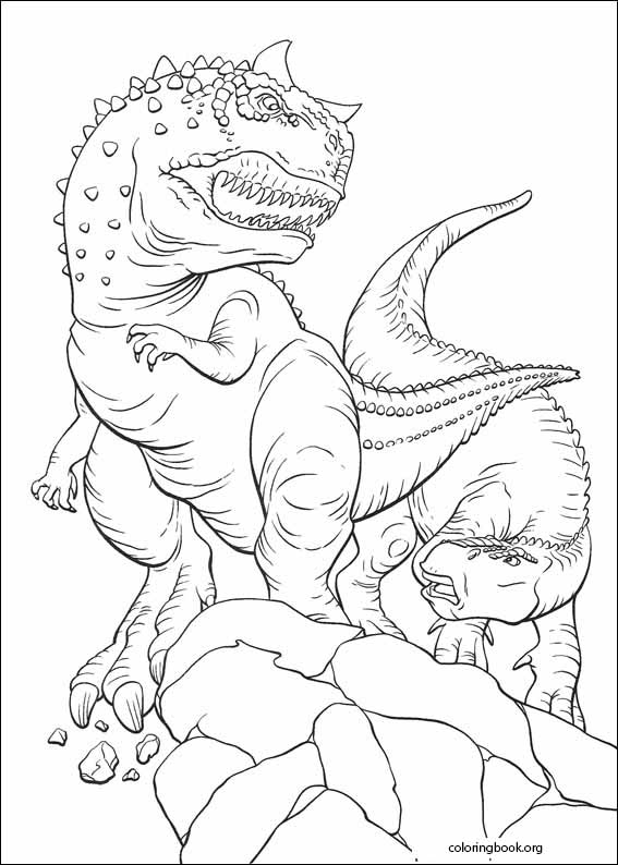 Dinosaur coloring page (008)
