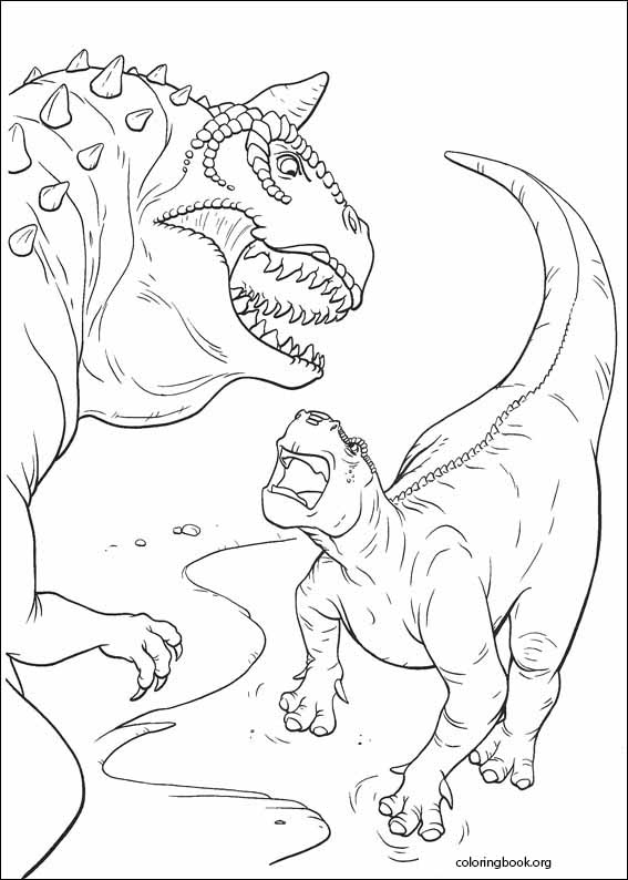 Dinosaur coloring page (011)