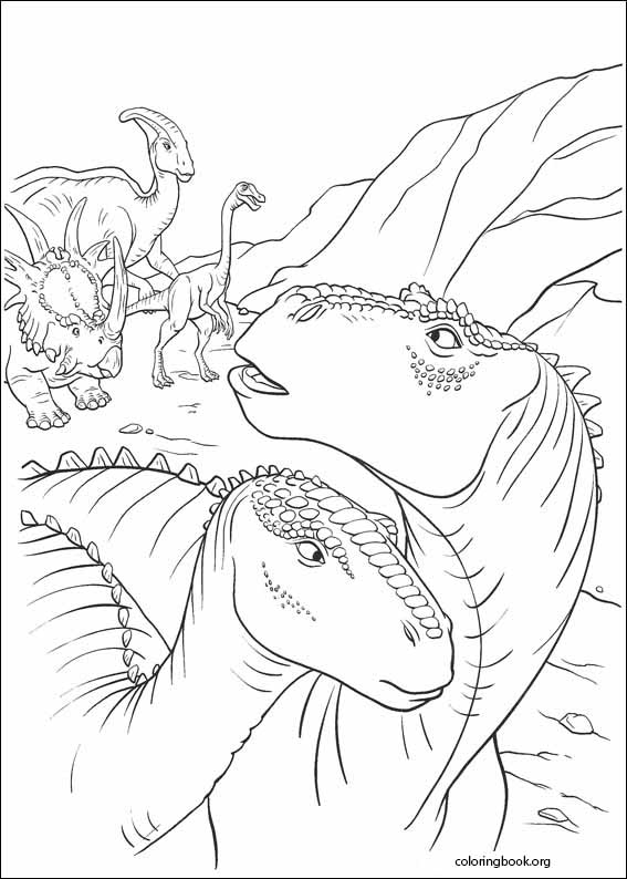 Dinosaur coloring page (012)