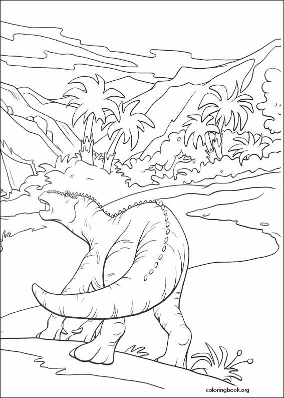 Dinosaur coloring page (016)