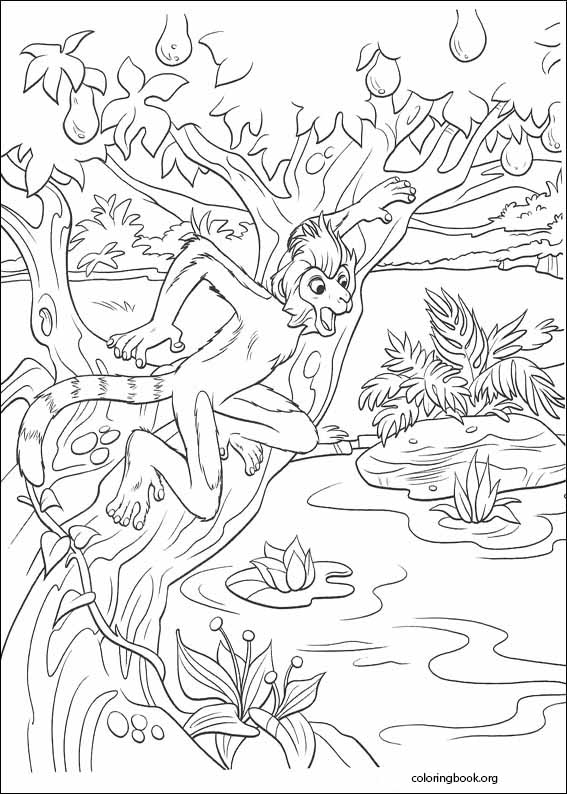 Dinosaur coloring page (018)