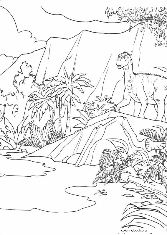 Dinosaur coloring page (019)