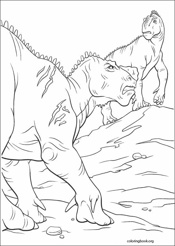 Dinosaur coloring page (020)