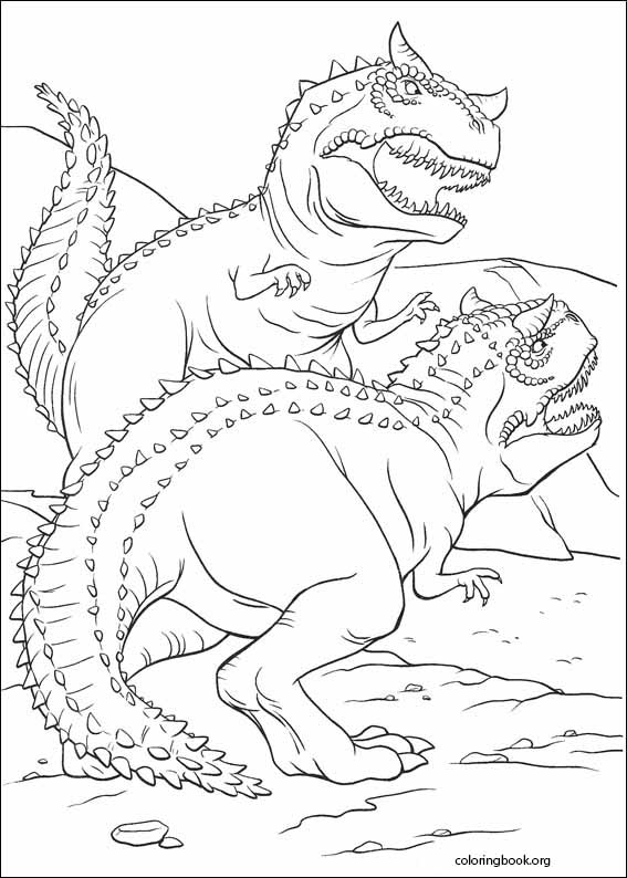 Dinosaur coloring page (023)
