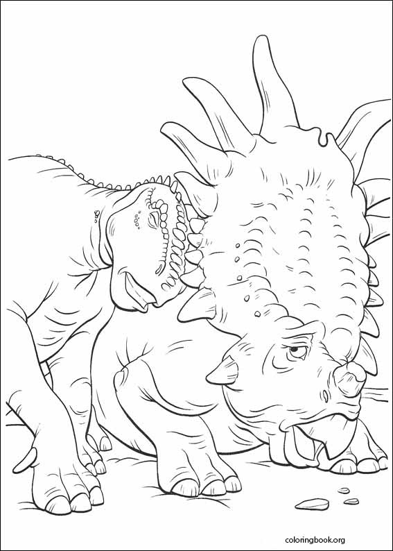 Dinosaur coloring page (024)