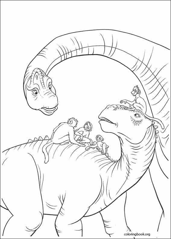 Dinosaur coloring page (025)