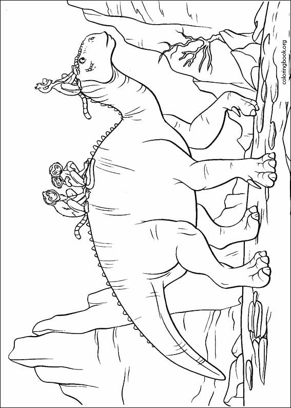 Dinosaur coloring page (027)