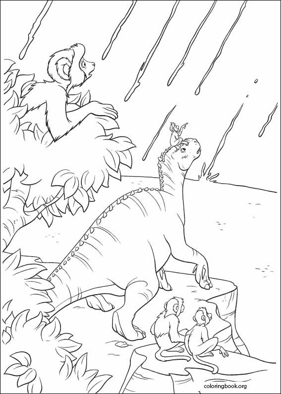 Dinosaur coloring page (028)