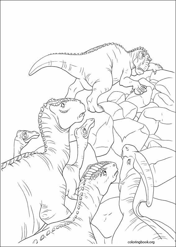 Dinosaur coloring page (039)