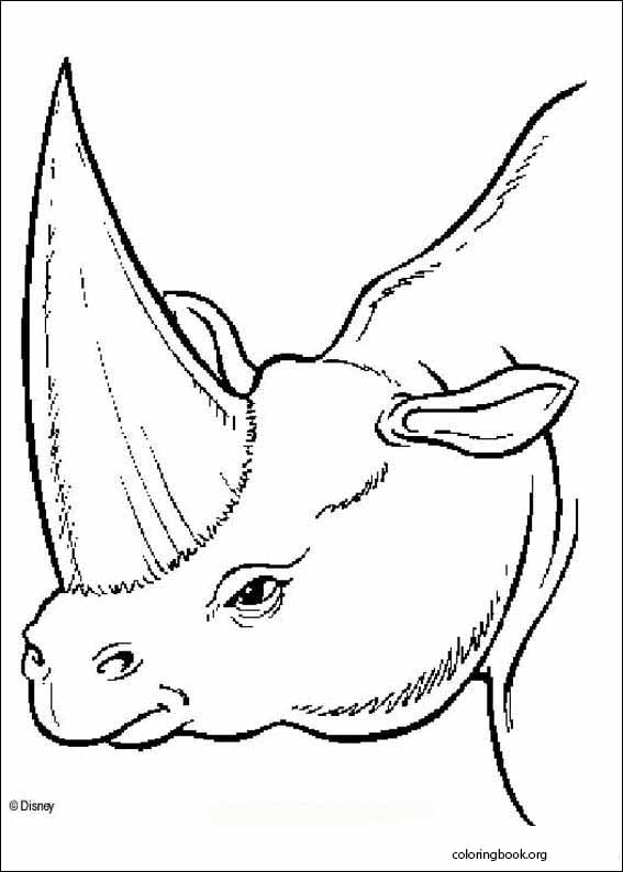 Dinosaur coloring page (044)