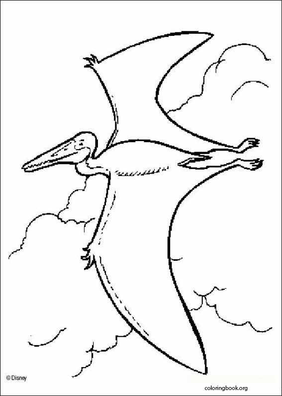 Dinosaur coloring page (046)