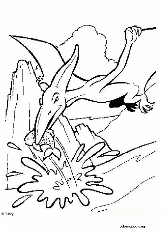 Dinosaur coloring page (047)