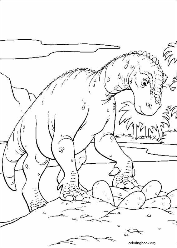 Dinosaur coloring page (054)