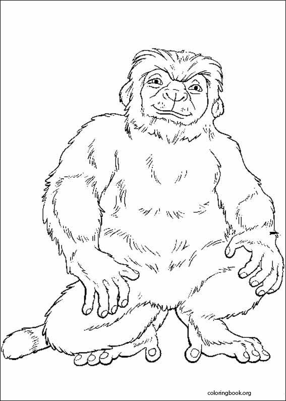 Dinosaur coloring page (055)