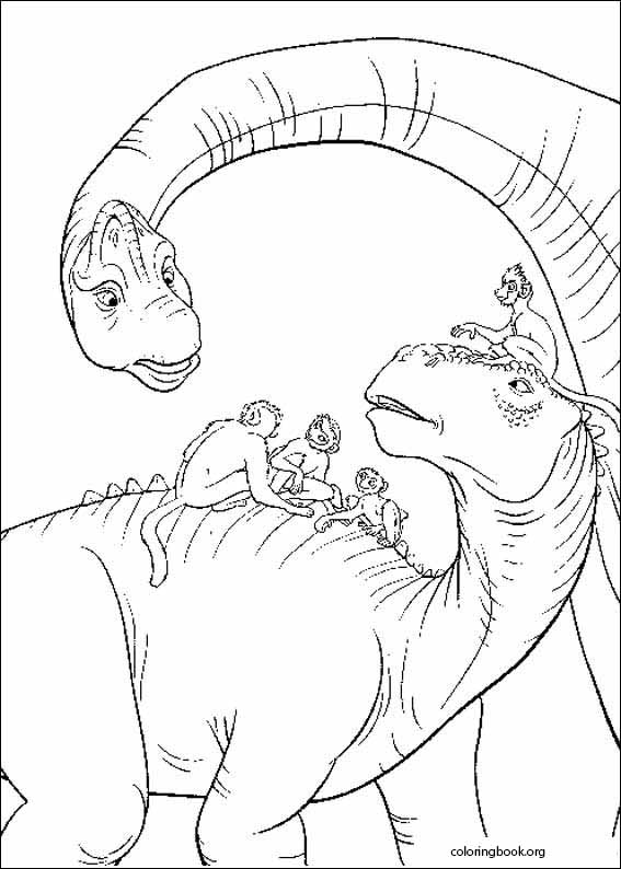 Dinosaur coloring page (058)