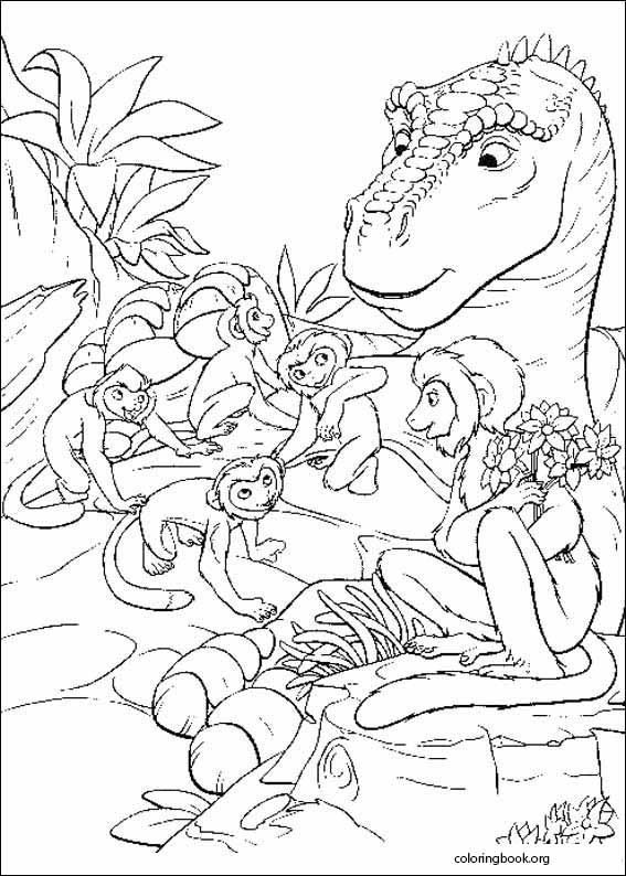 Dinosaur coloring page (059)