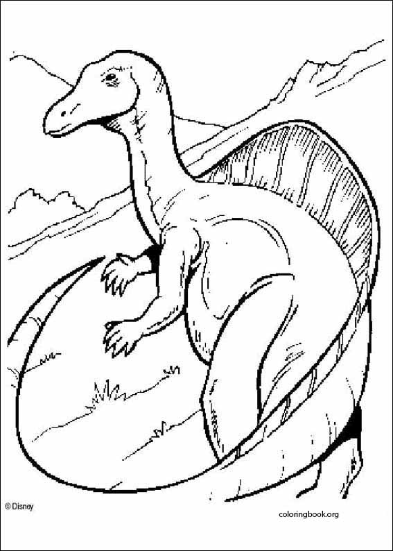 Dinosaur coloring page (064)