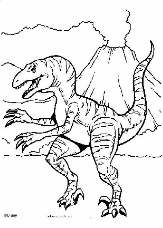Dinosaur coloring page (065)