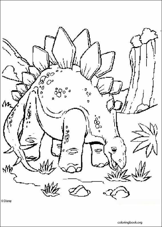 Dinosaur coloring page (067)