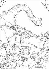 Dinosaur coloring page (050)