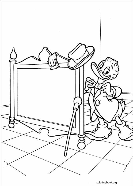 Donald Duck coloring page (002)