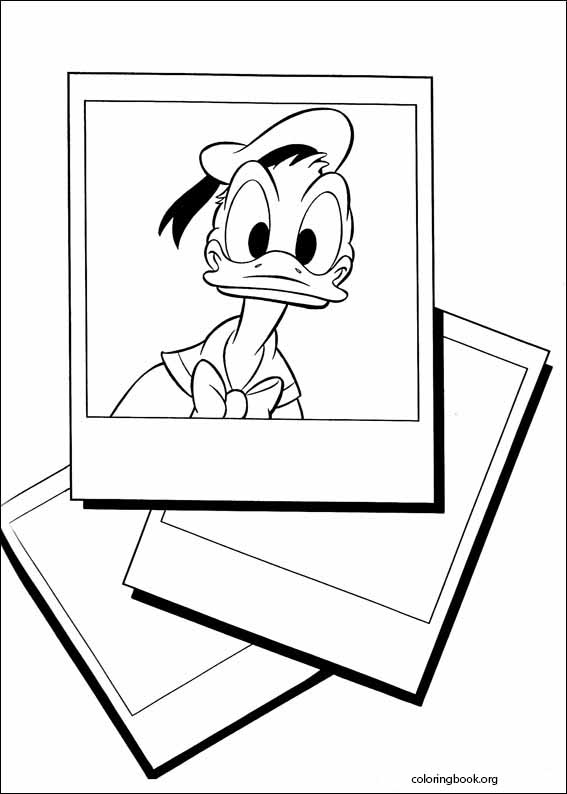 Donald Duck coloring page (005)