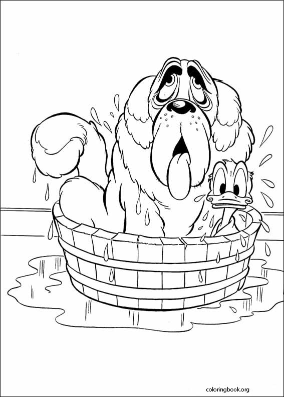 Donald Duck coloring page (006)