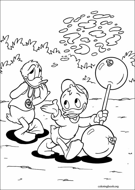 Donald Duck coloring page (009)