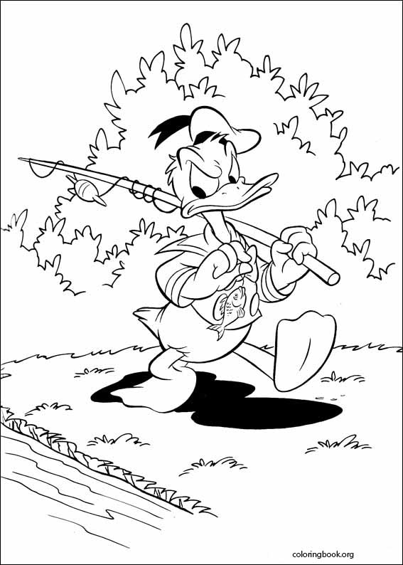 Donald Duck coloring page (012)