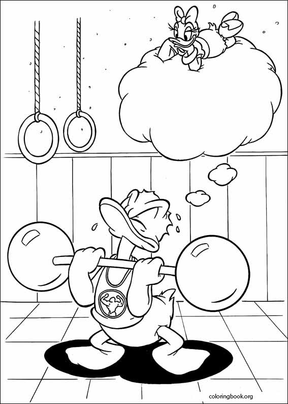 Donald Duck coloring page (015)
