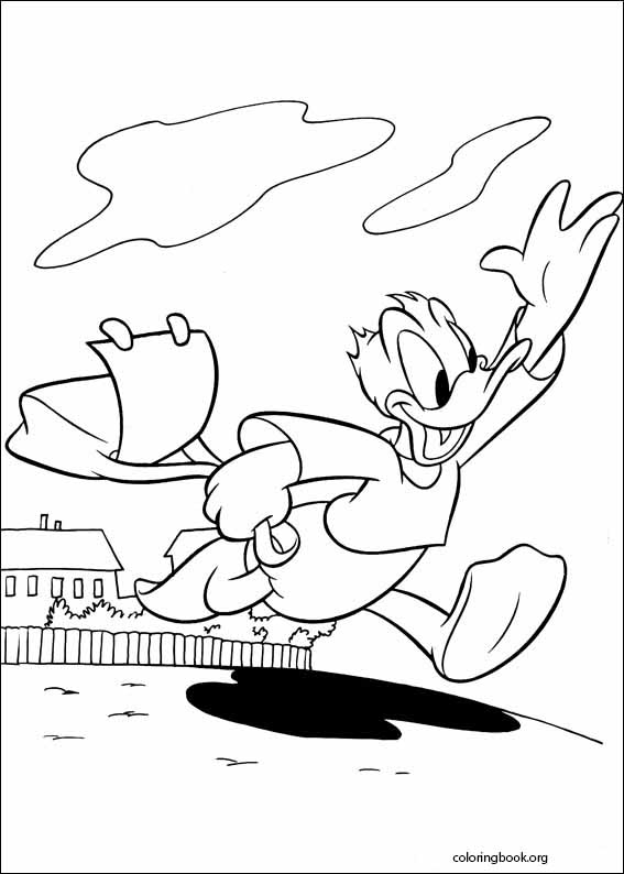 Donald Duck coloring page (016)