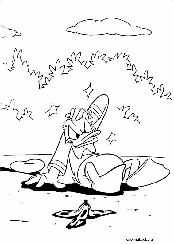 Donald Duck coloring page (017)
