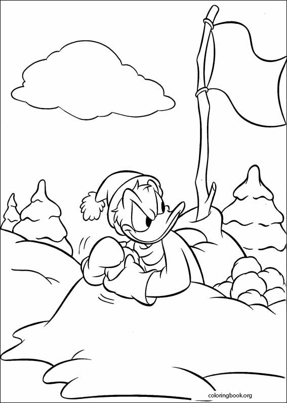 Donald Duck coloring page (018)