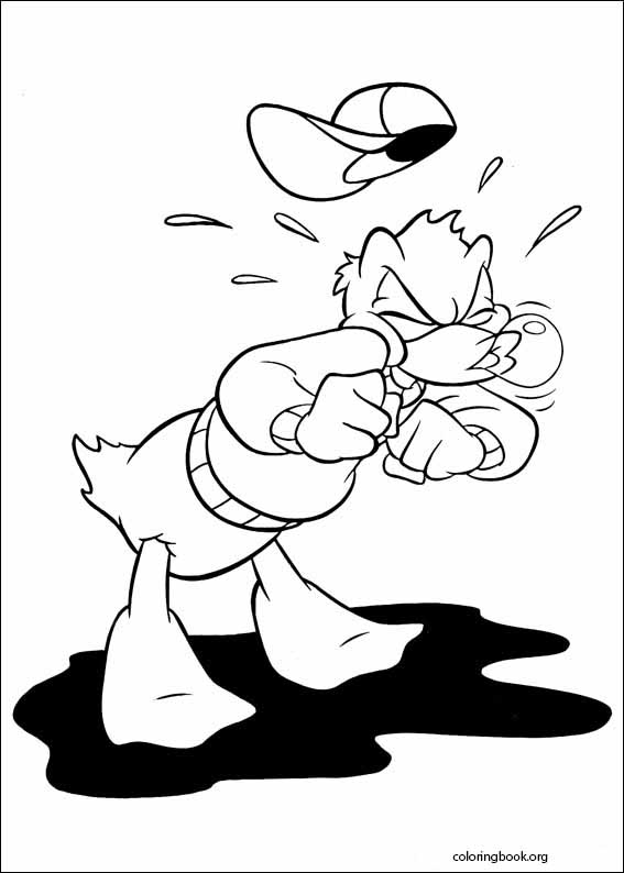 Donald Duck coloring page (020)